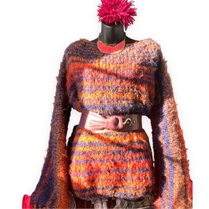 One of a kind Oversized Wool blend Sweater